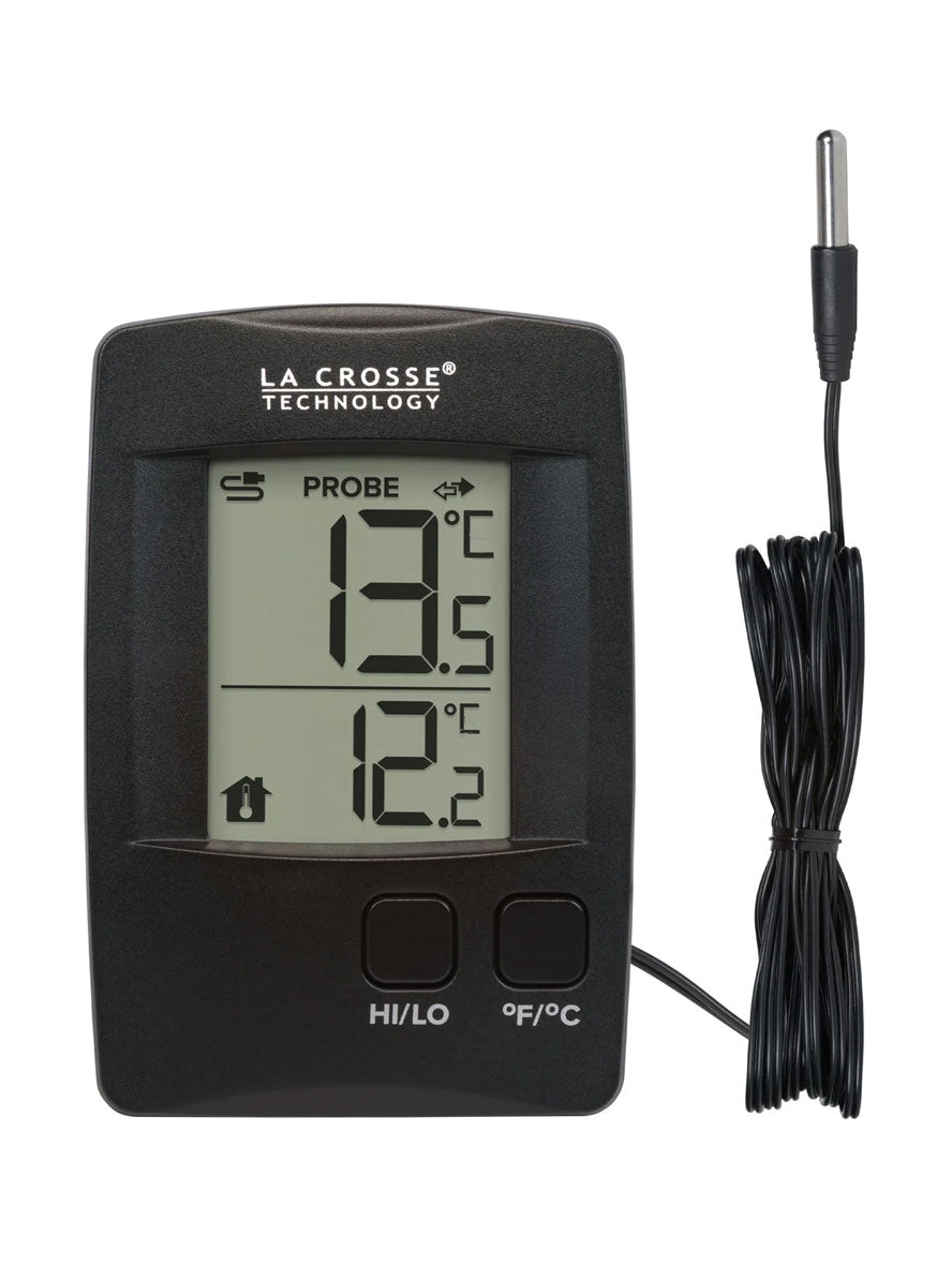 314-1410 La Crosse Digital Thermometer with Wired Probe