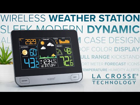 S74177 Wireless Moon Phase Colour Weather Station